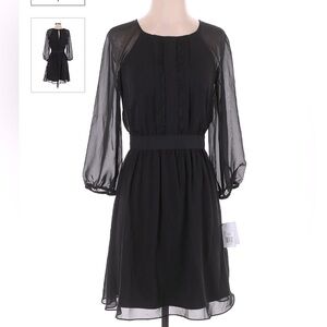 Jessica Simpson flowy black dress NWT